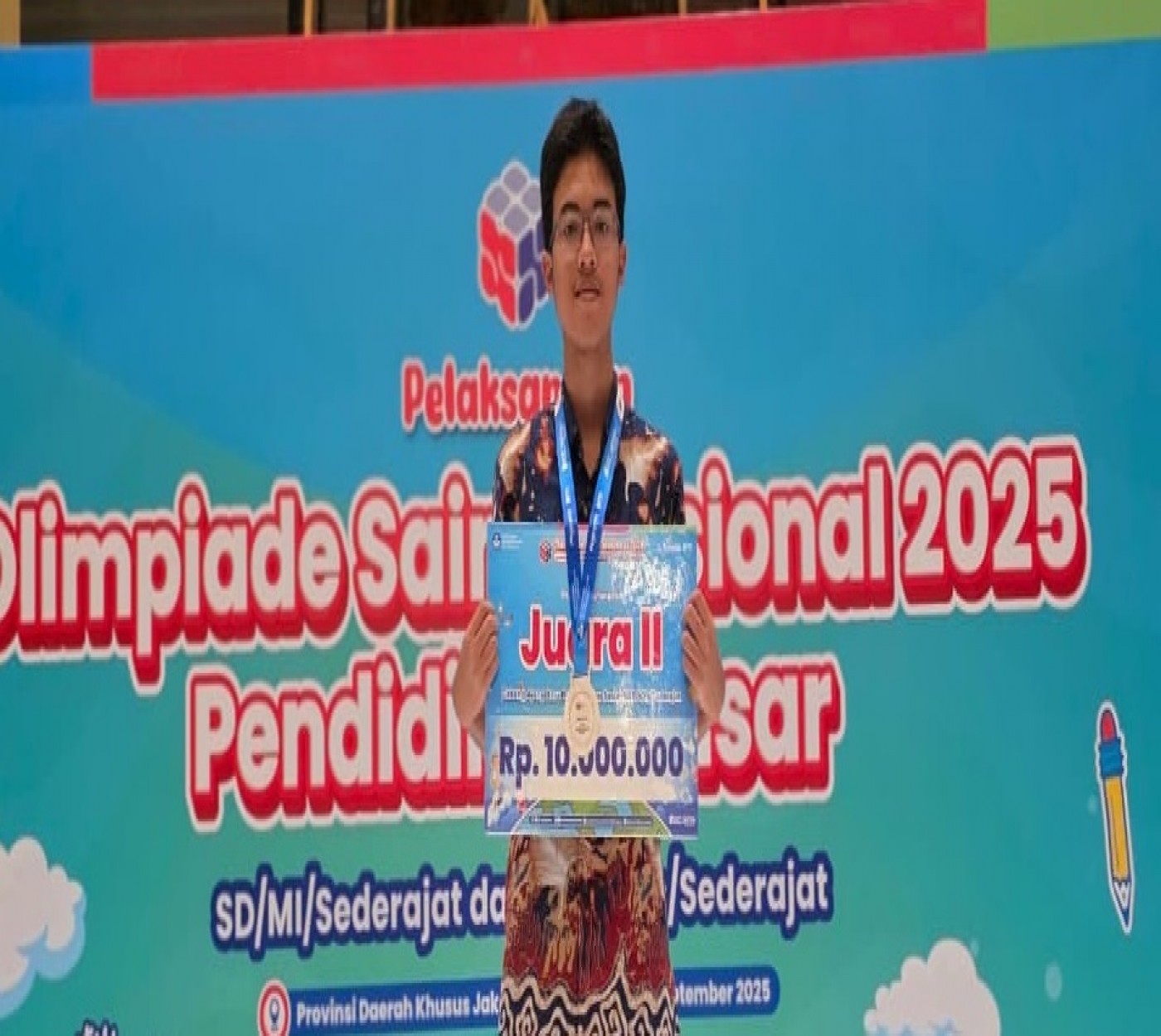 Riofardan Al Ghifari Raih Juara 2 OSN Tingkat Nasional Bidang IPS